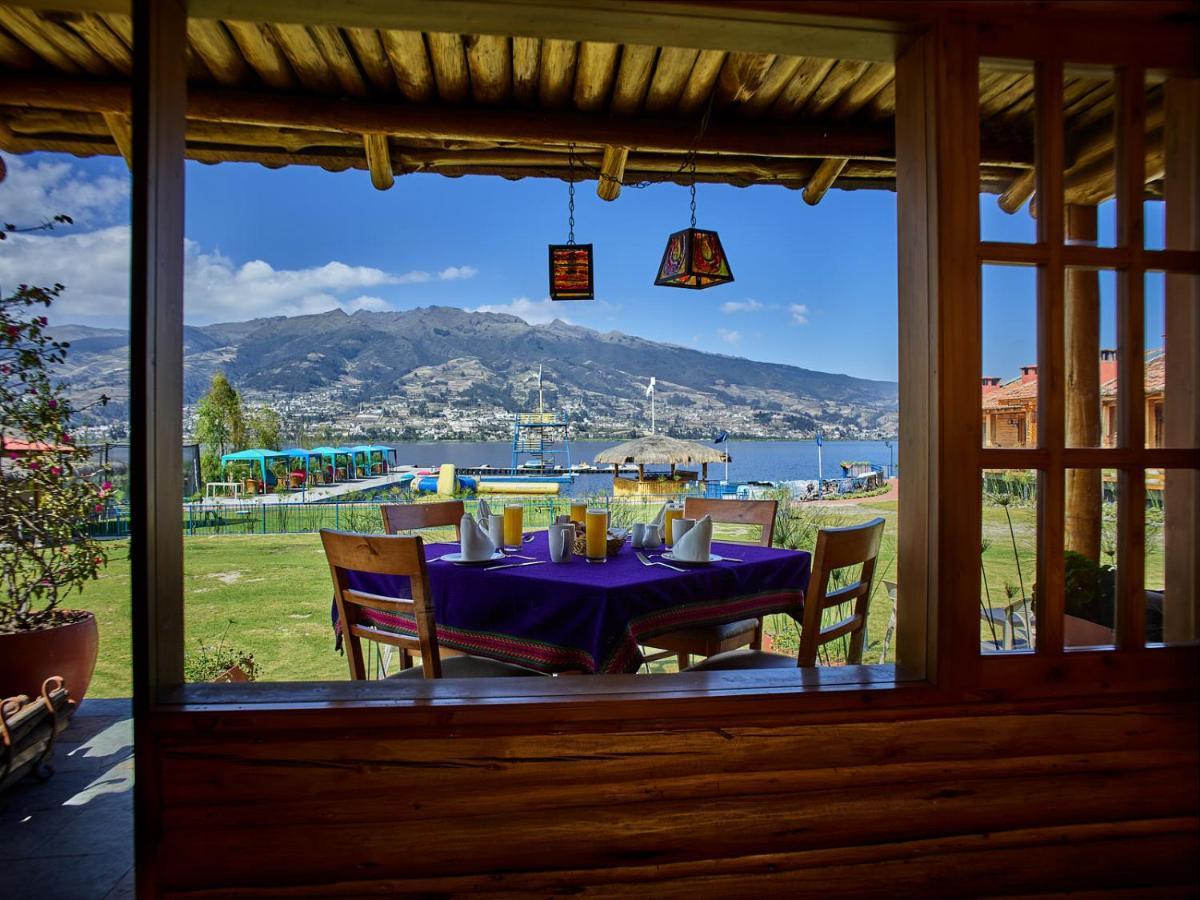 اوتابالو Hosteria Cabanas Del Lago المظهر الخارجي الصورة